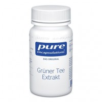 Пищевая добавка с экстрактом зеленого чая PURE ENCAPSULATIONS grüner Tee Extrakt Kapseln 60 шт Pro medico